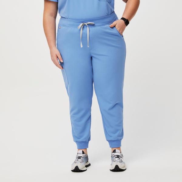 Women's Ceil Blue Zamora High-Rise™ - Tall Jogger Scrub Pant (3XL - 6XL)
