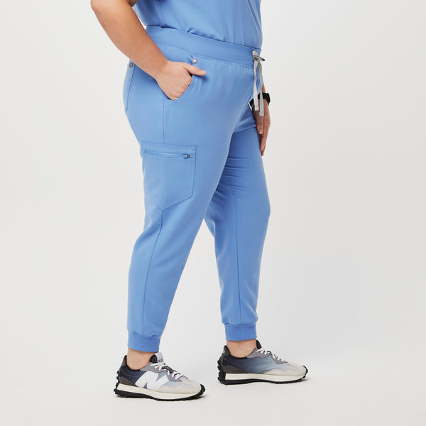 Women's Ceil Blue Zamora High-Rise™ - Jogger Scrub Pant (3XL - 6XL)