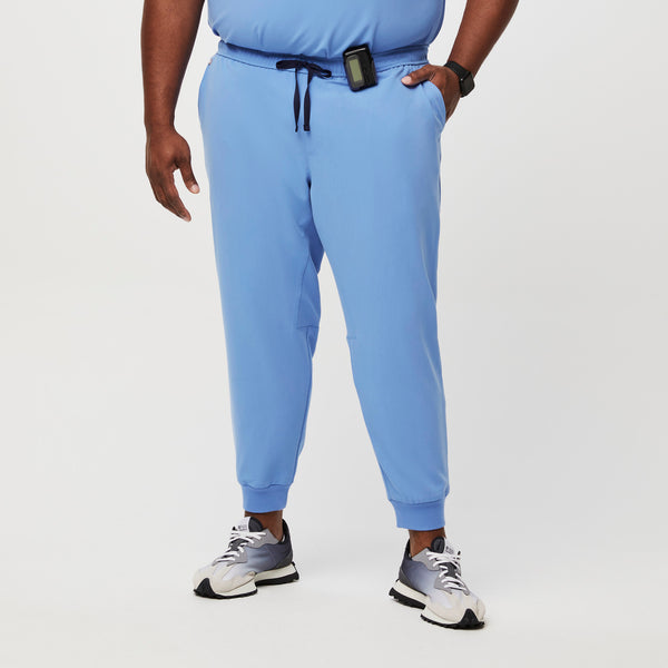 Men's Ceil Blue Tansen™ - Short Jogger Scrub Pant (3XL - 6XL)