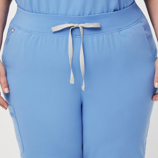 Women's Ceil Blue Zamora™- Petite Jogger Scrub Pant (3XL - 6XL)