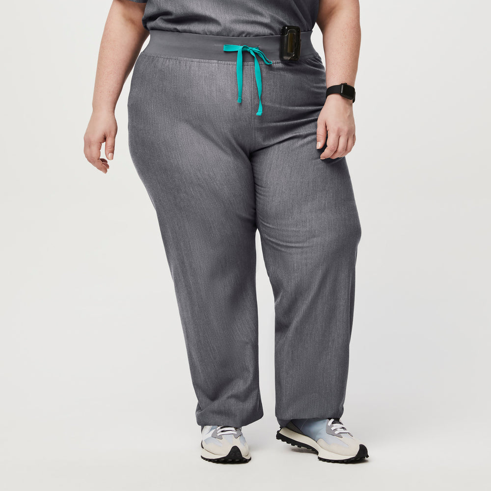 women's Graphite High Waisted Livingston™ - Basic Scrub Pants (3XL - 6XL)