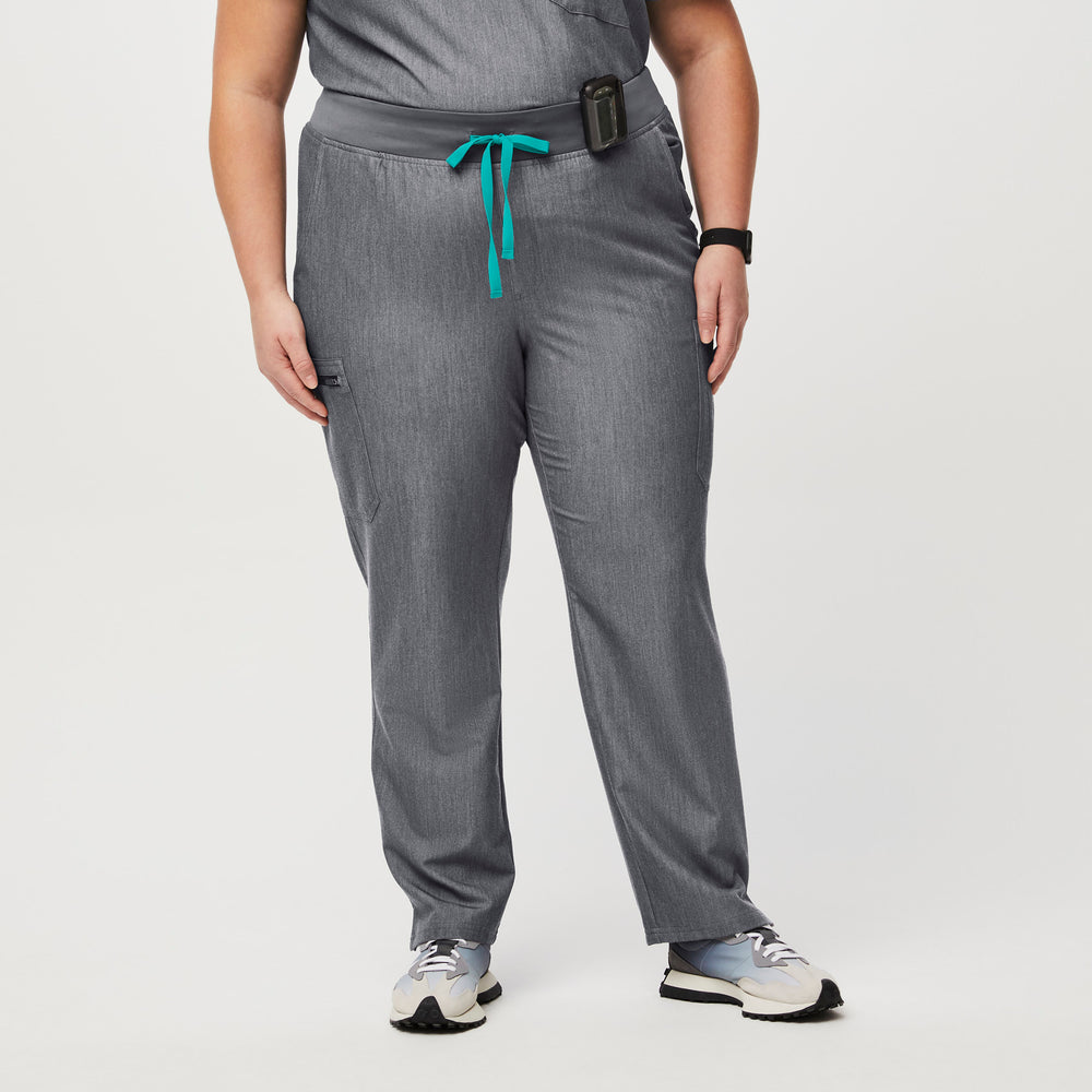 women's Graphite High Waisted Yola™ - Skinny Scrub Pants (3XL - 6XL)