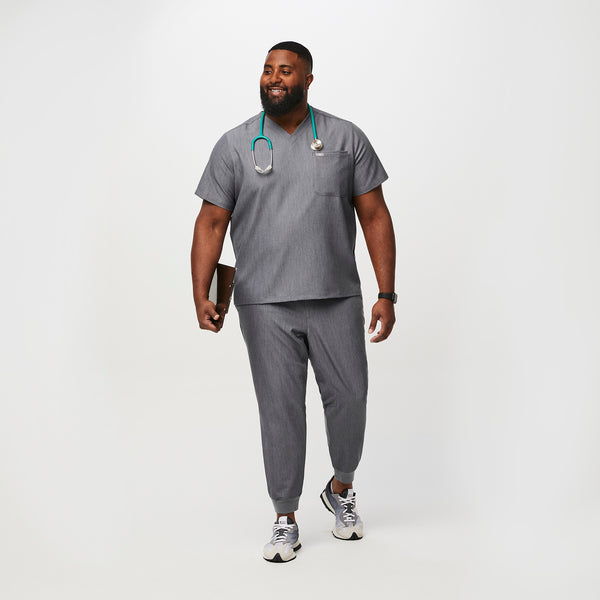 Men's Graphite Leon-  Scrub Top™ (3XL - 6XL)