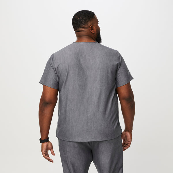Men's Graphite Leon-  Scrub Top™ (3XL - 6XL)