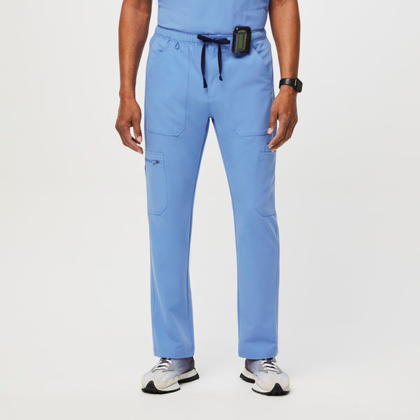Men's Ceil Blue Cairo - Short Straight-Leg Scrub Pant™