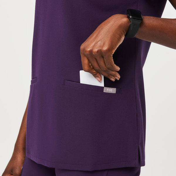 Women's Purple Jam Casma-  Scrub Top (3XL - 6XL)