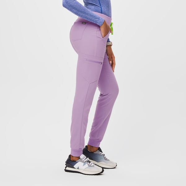 women's Lavender Dew Zamora™ - Jogger Scrub Pants (3XL - 6XL)