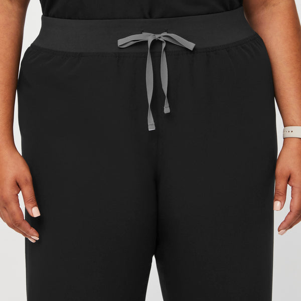 Women's Black High-Rise Livingston - Straight-Leg Scrub Pant™ (3XL - 6XL)