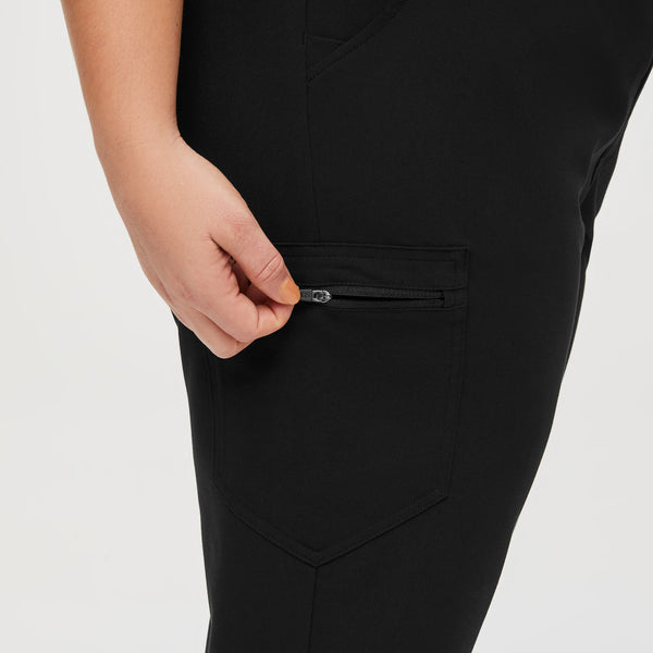 Women's Black Zamora High-Rise™ - Jogger Scrub Pant (3XL - 6XL)