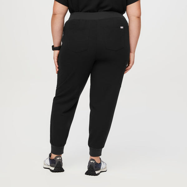 Women's Black Zamora High-Rise™ - Jogger Scrub Pant (3XL - 6XL)