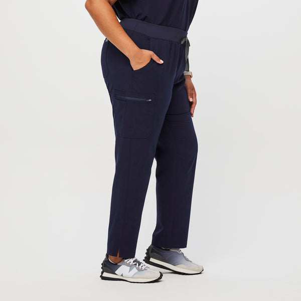 Women's NavyYola High-Rise Slim - Petite  Scrub Pant (3XL - 6XL)