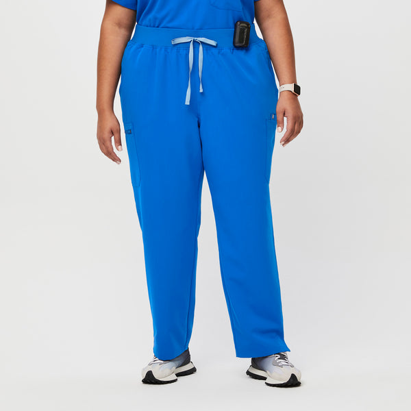Women's Royal BlueYola High-Rise Slim - Tall  Scrub Pant (3XL - 6XL)