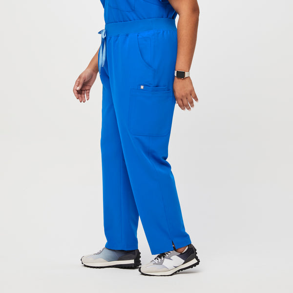 Women's Royal BlueYola High-Rise Slim - Tall  Scrub Pant (3XL - 6XL)