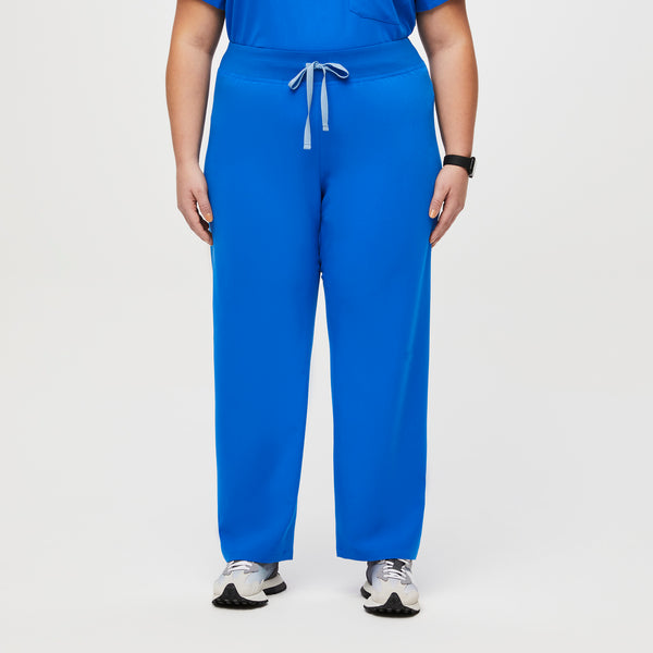 Women's Royal Blue High-Rise Livingston - Straight-Leg Scrub Pant™ (3XL - 6XL)