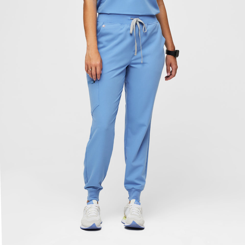 women's Ceil Blue Zamora™ High Waisted - Jogger Scrub Pants