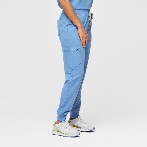 women's Ceil Blue Zamora™ High Waisted - Jogger Scrub Pants