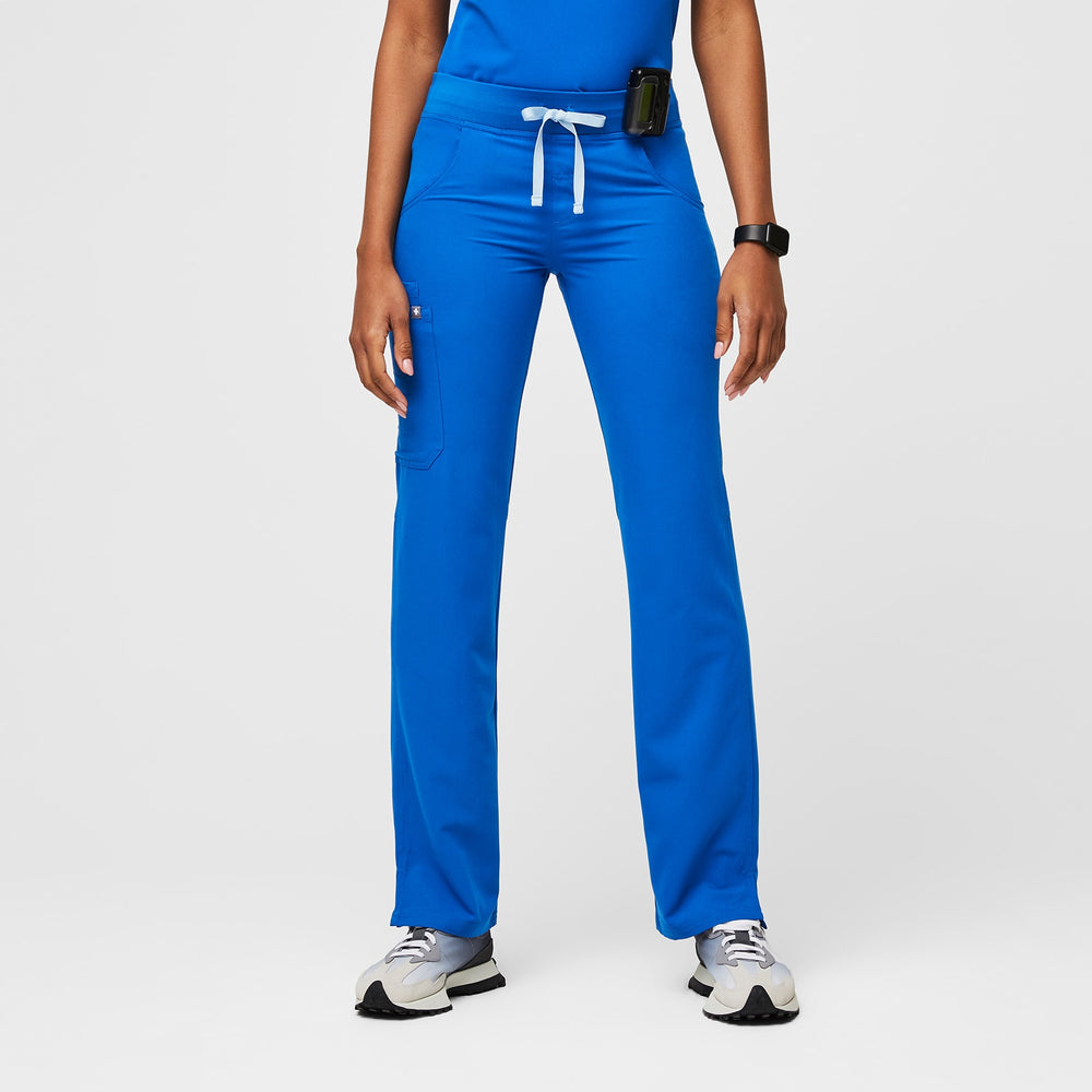 Women's Royal Blue Kade™ - Petite Cargo Scrub Pants