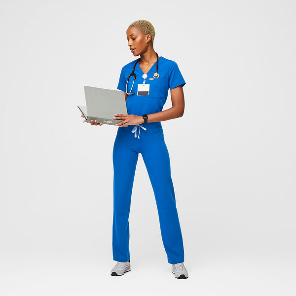 Women's Royal Blue Livingston™ - Petite Basic Scrub Pants