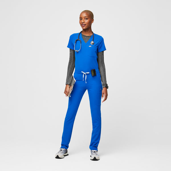 Women's Royal Blue Yola™ - Tall Skinny Scrub Pants