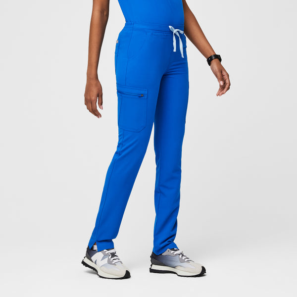 Women's Royal Blue Yola™ - Petite Skinny Scrub Pants