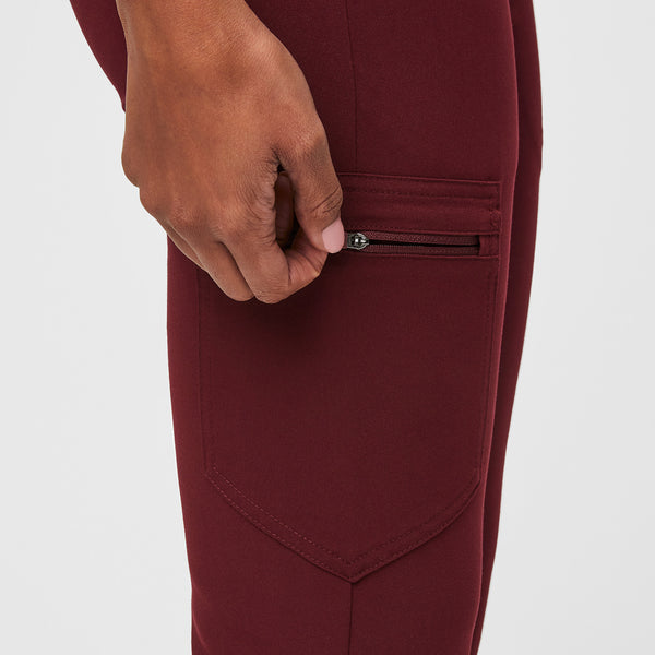 Women's Burgundy Zamora™ - Tall Jogger Scrub Pants