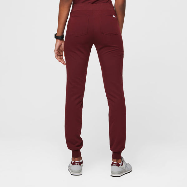 Women's Burgundy Zamora™ - Tall Jogger Scrub Pants