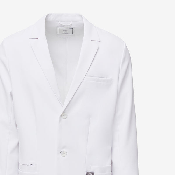 Embroidery: White